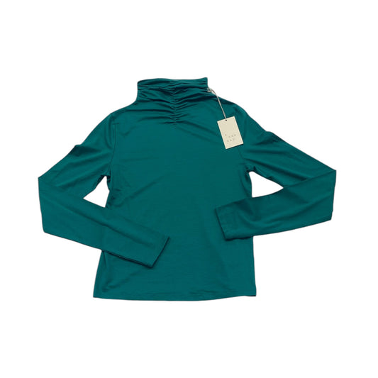 Top Long Sleeve By A New Day In Green, Size: Xs