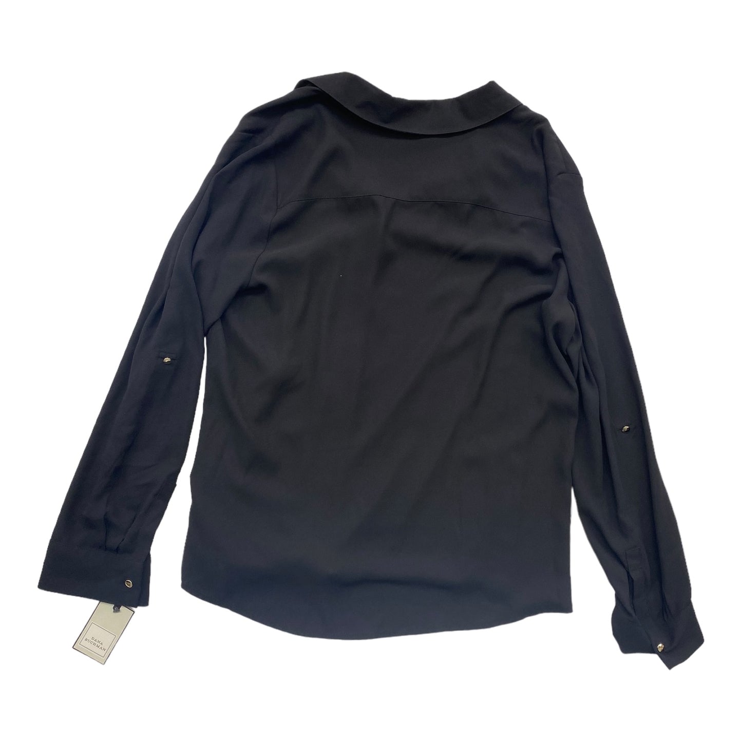 Black Top Long Sleeve Dana Buchman, Size Xl