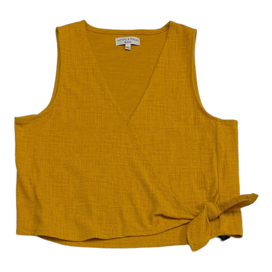 Yellow Top Sleeveless Madewell, Size L