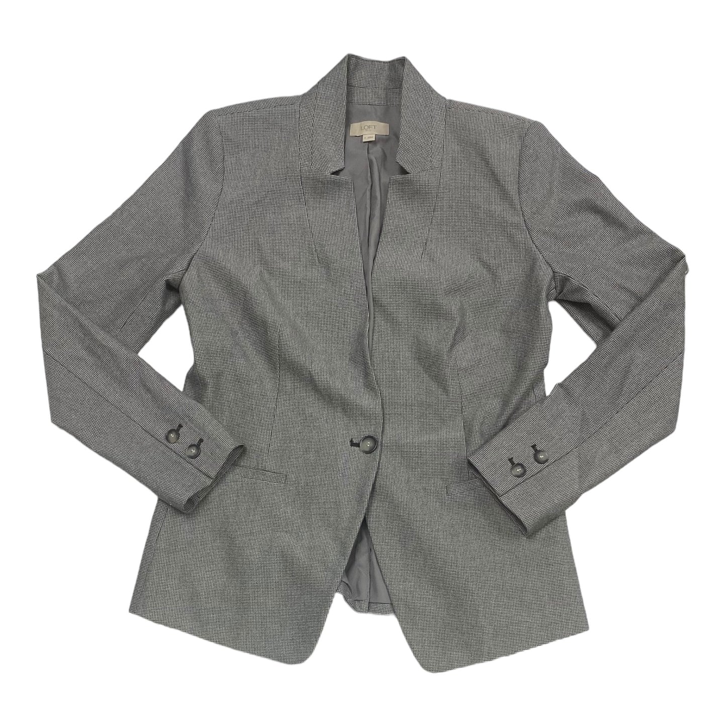 Blazer By Loft In Grey, Size: 6