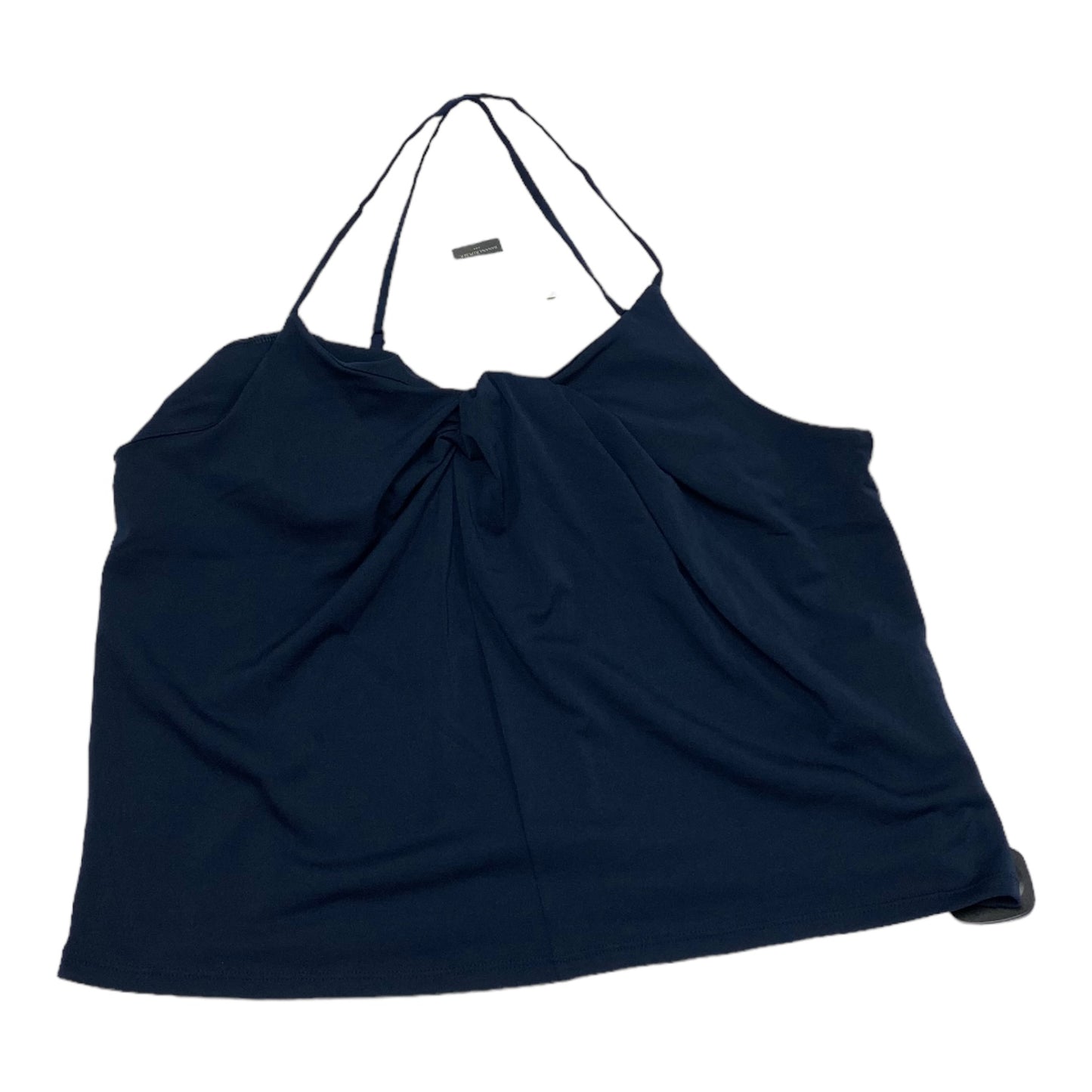 Top Sleeveless By Banana Republic In Navy, Size: L