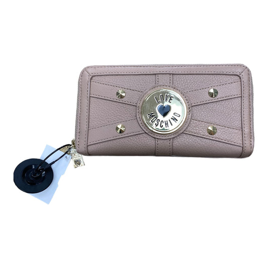 Wallet By Love Moschino, Size: Large