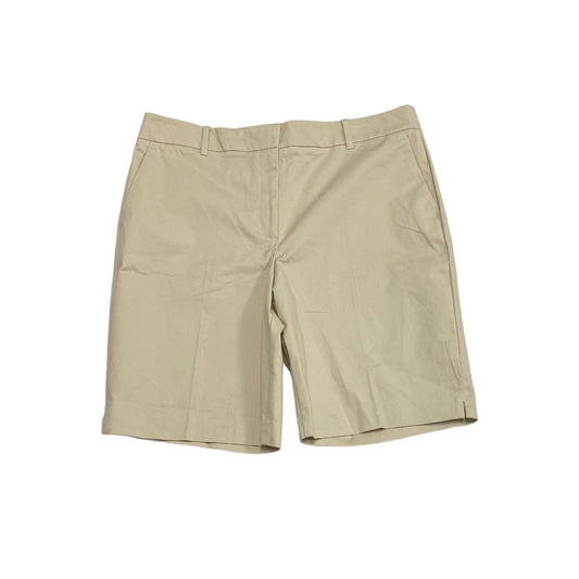 Shorts By Ann Taylor In Tan, Size: 16