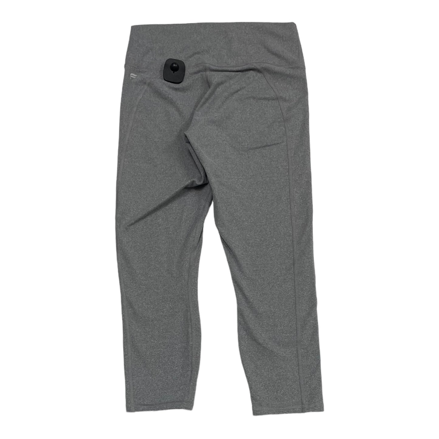 Athletic Leggings By Fabletics In Grey, Size: M