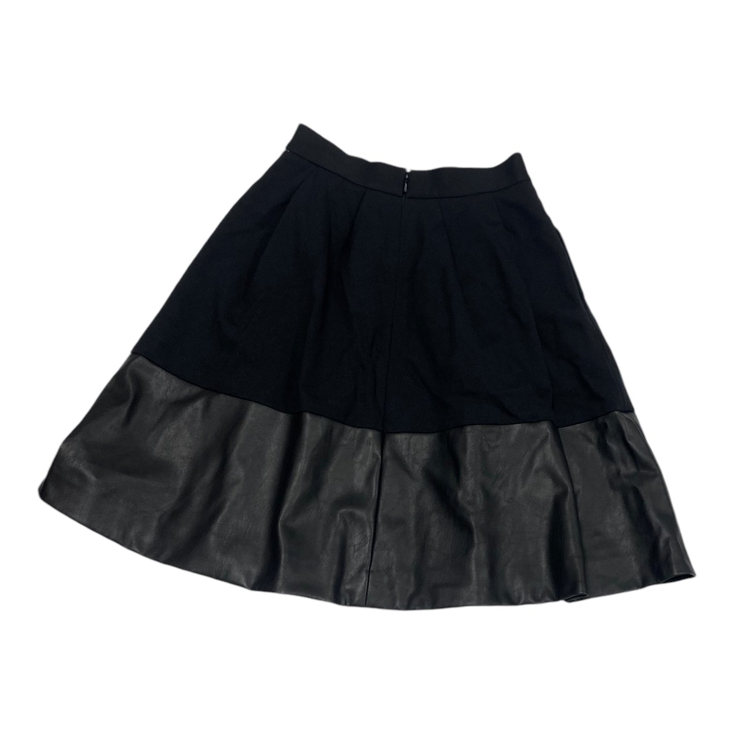 Skirt Midi By Banana Republic In Black, Size: 0