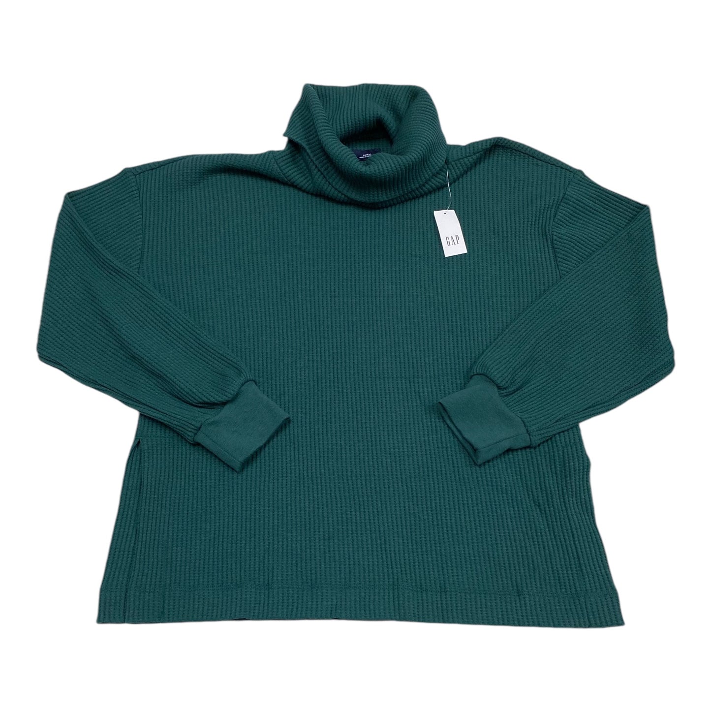 Top Long Sleeve By Gap In Green, Size: S