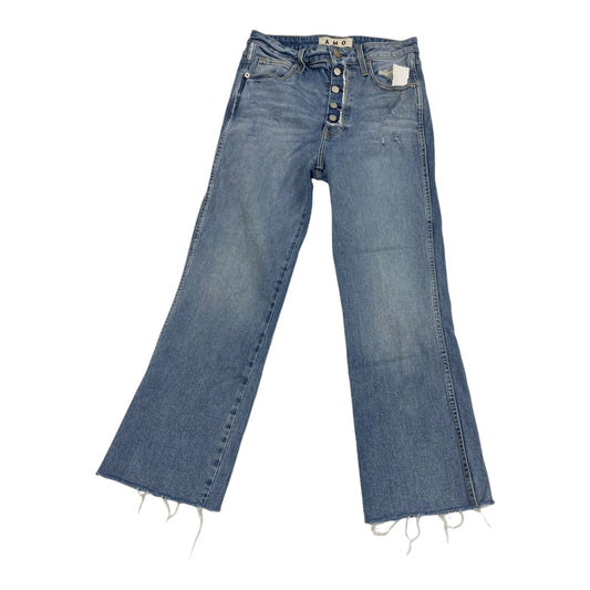 Jeans Cropped By Amo In Blue Denim, Size: 8