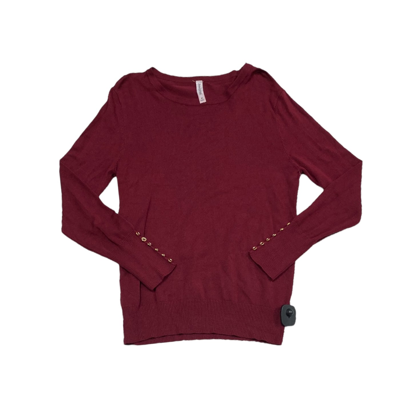 Sweater By Zenana Outfitters In Red, Size: M