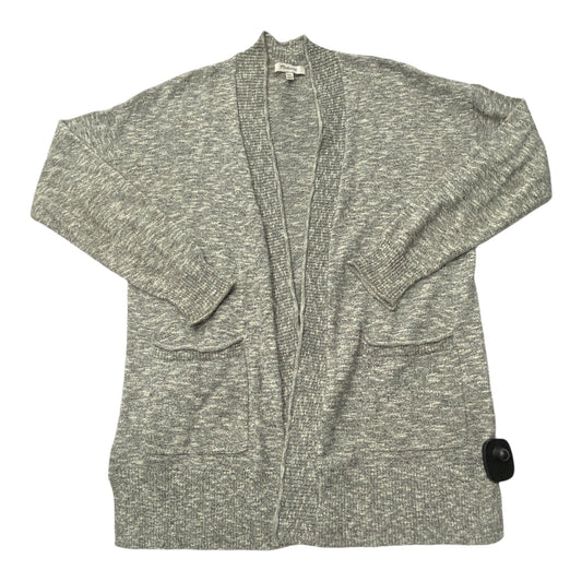 Sweater Cardigan By Madewell In Grey, Size: Xxs