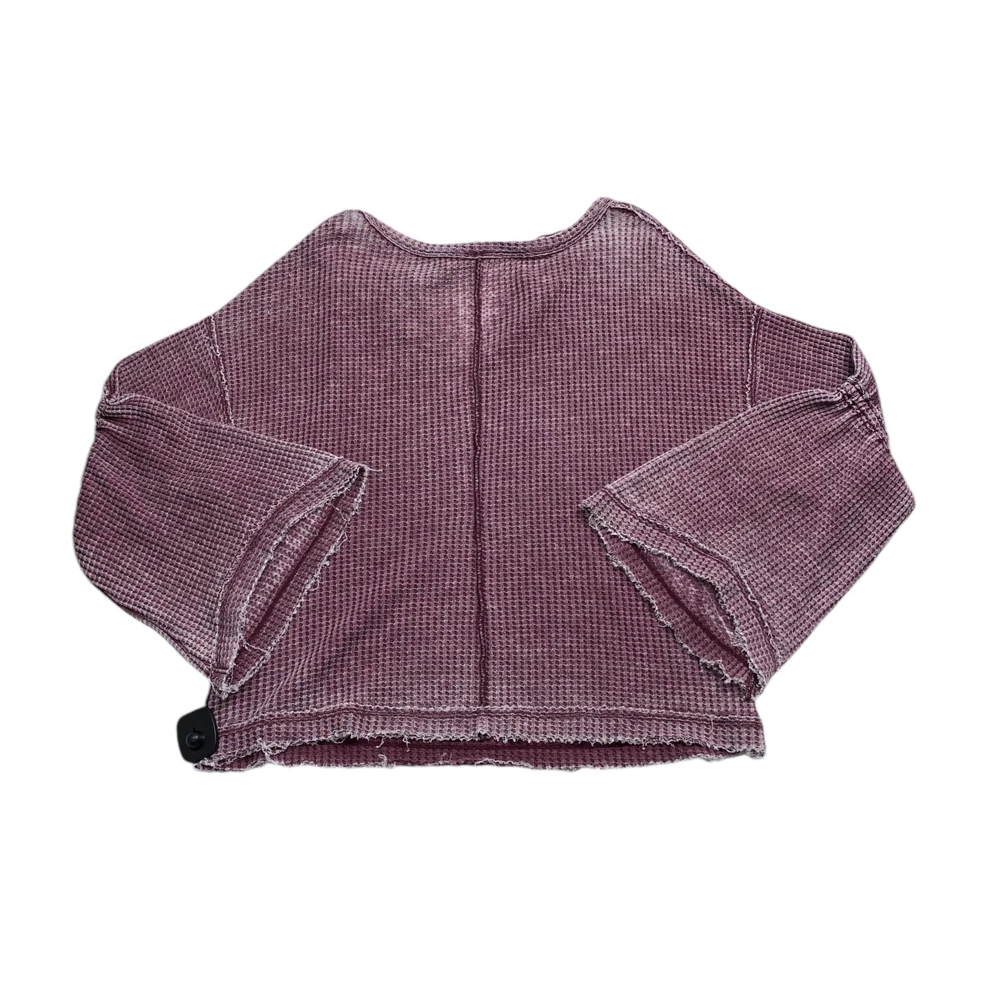 Top Long Sleeve By We The Free In Purple, Size: Xs