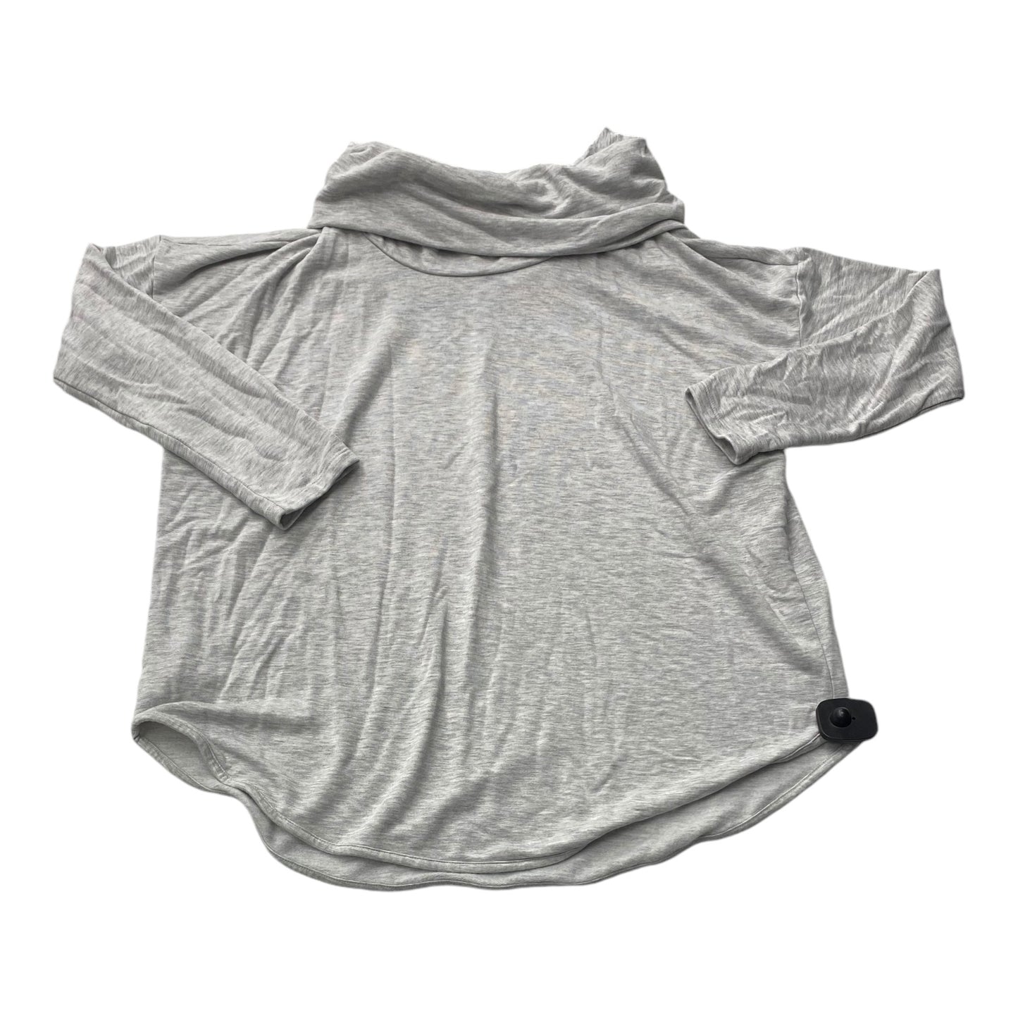 Top Long Sleeve By Lou And Grey In Grey, Size: L