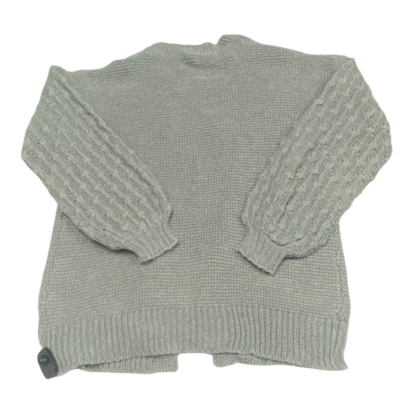 Sweater Cardigan By Soleila In Grey, Size: M