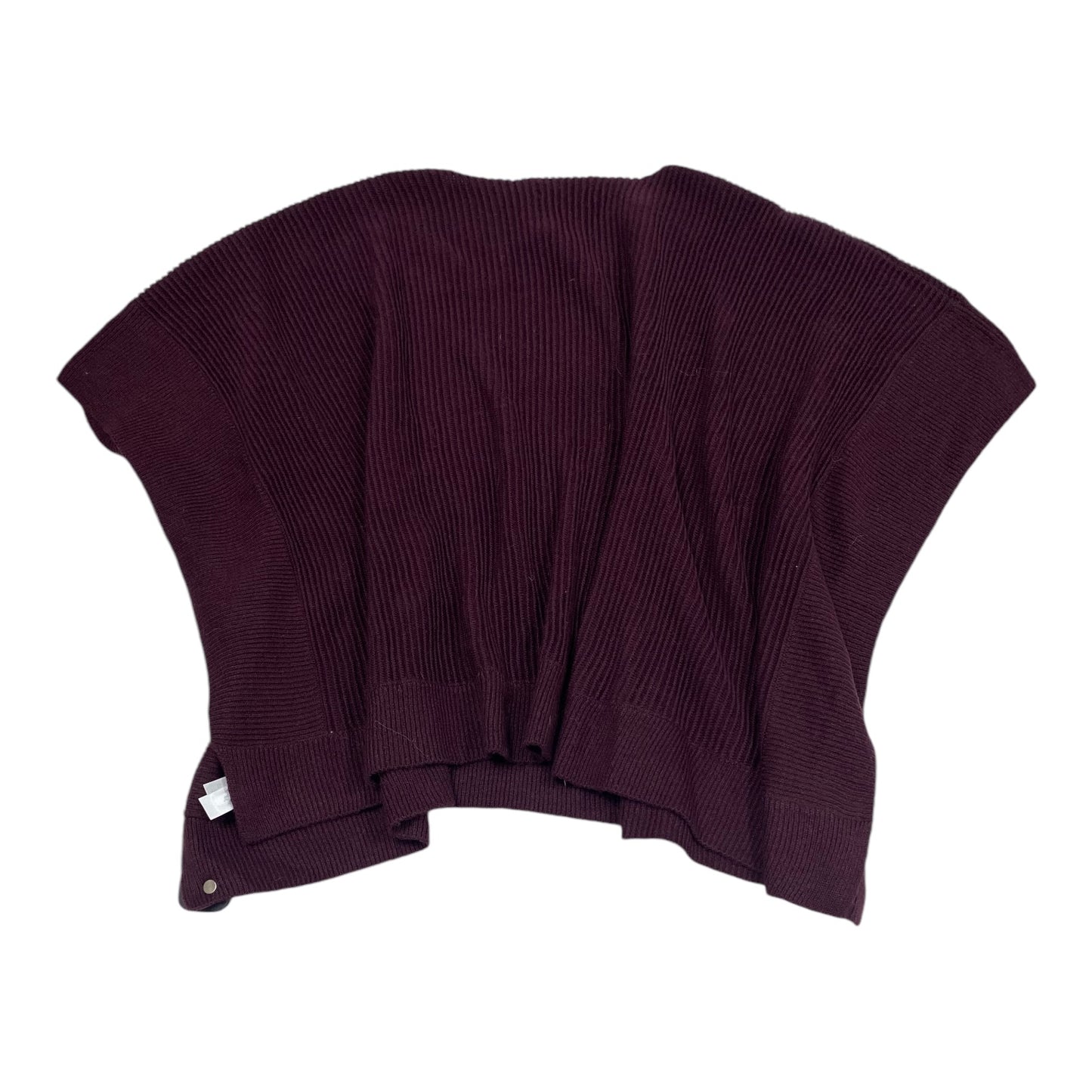 Poncho By Loft In Purple, Size: Xs