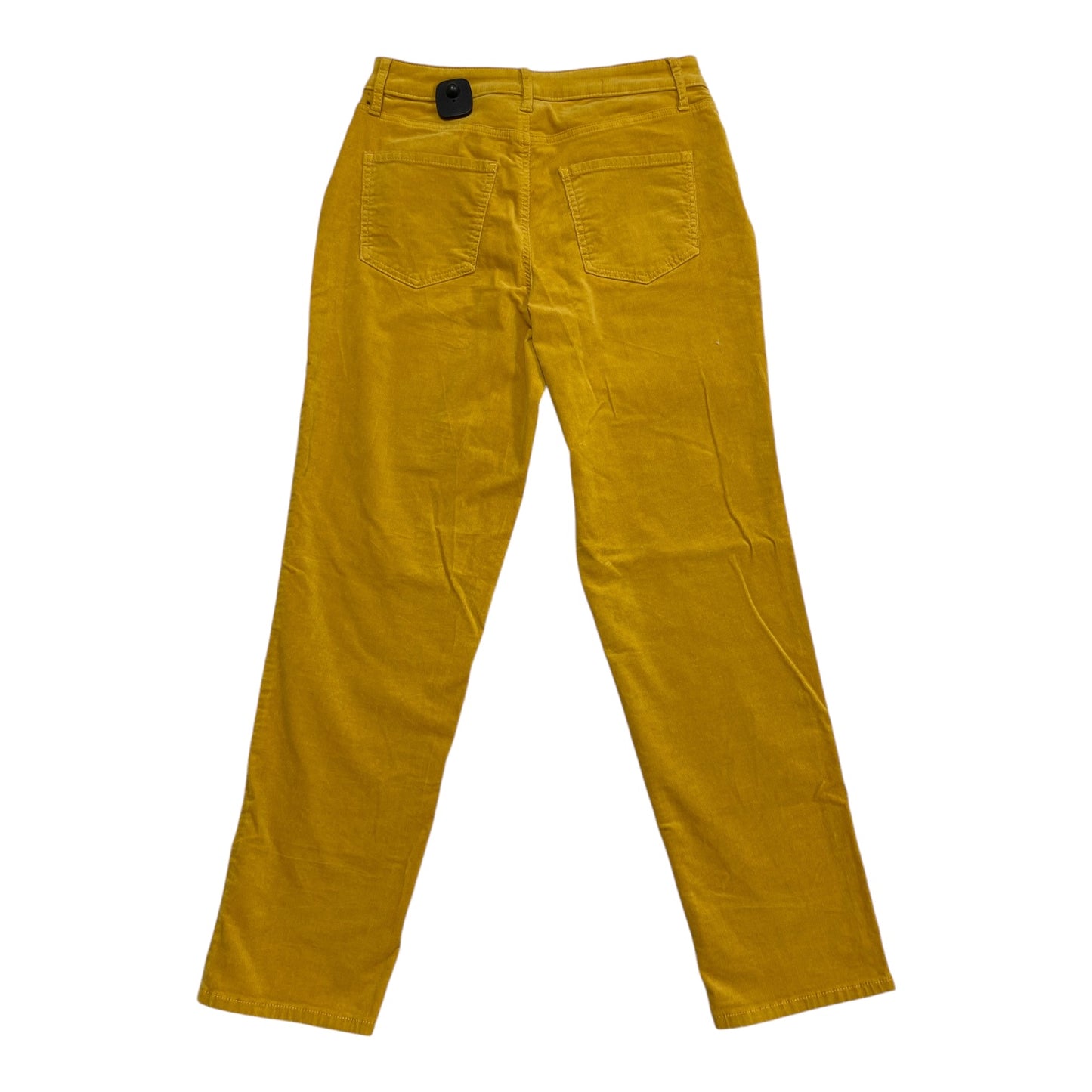 Pants Corduroy By Croft And Barrow In Yellow, Size: 8