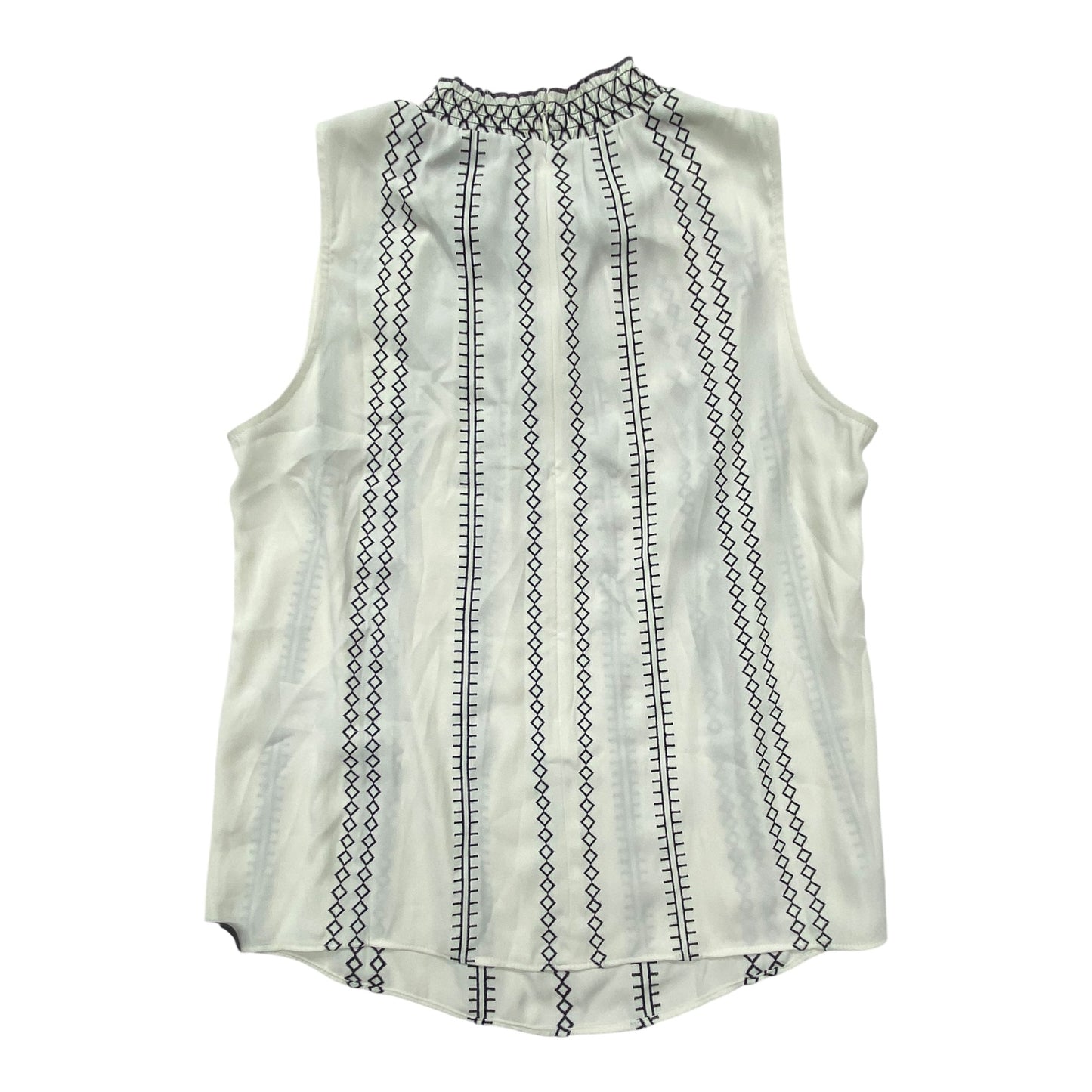 Top Sleeveless By White House Black Market In Black & White, Size: 4