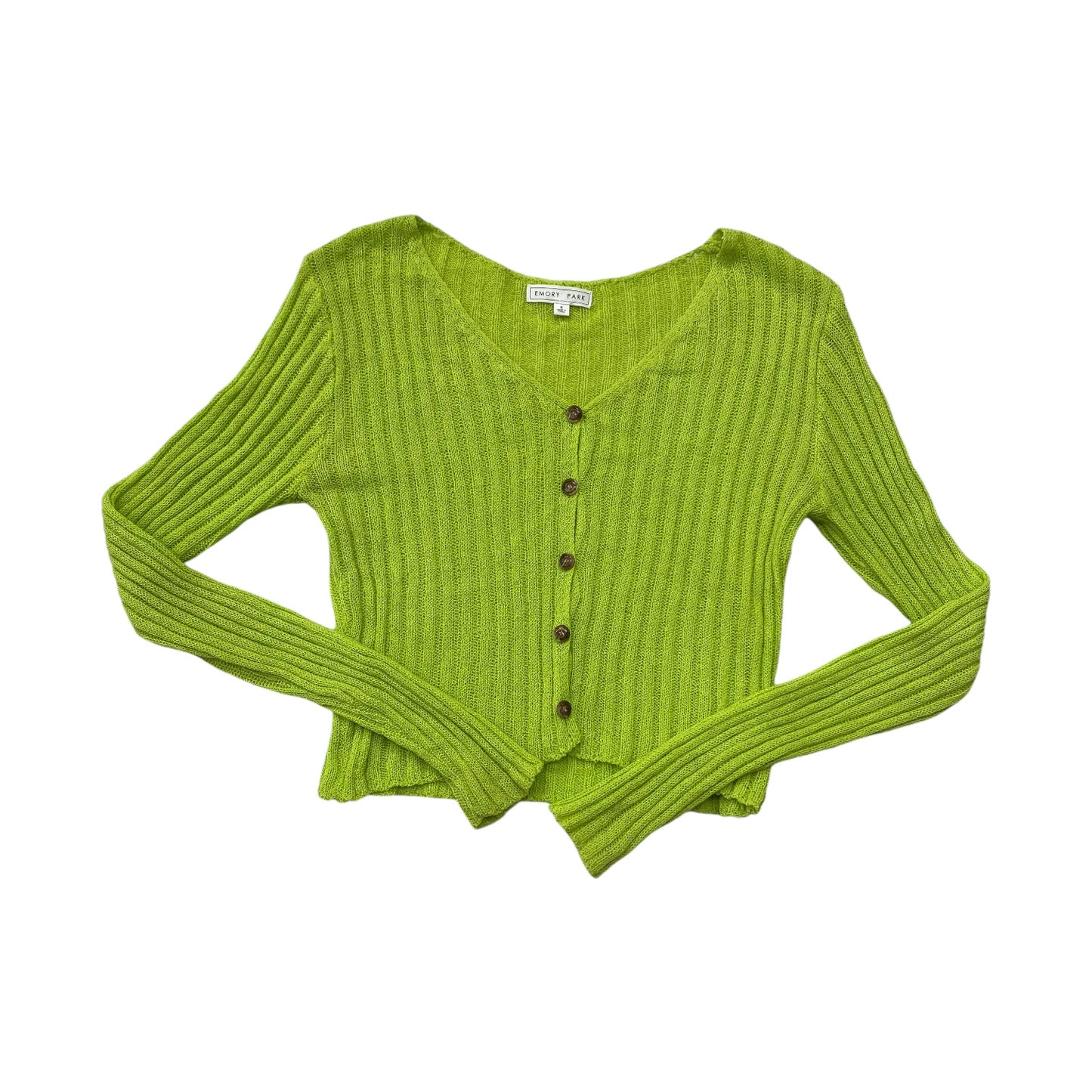 Sweater By Emory Park In Green, Size: S