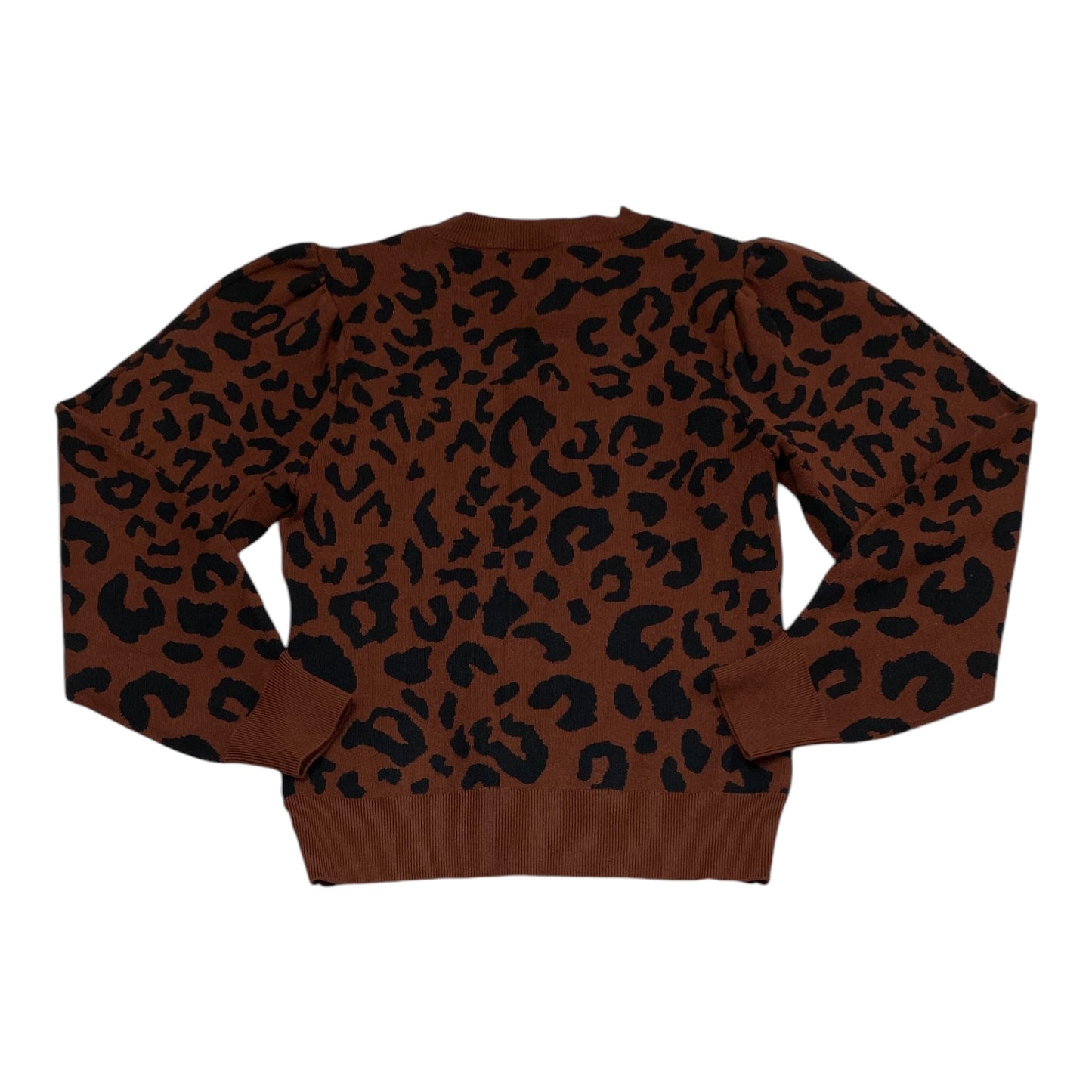 Sweater By 525 In Black & Brown, Size: M