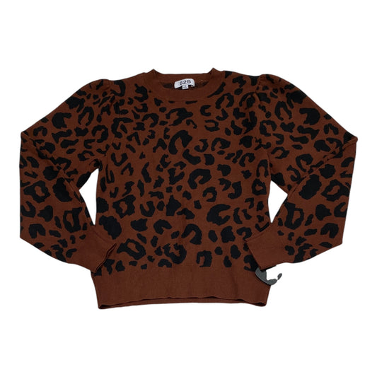 Sweater By 525 In Black & Brown, Size: M