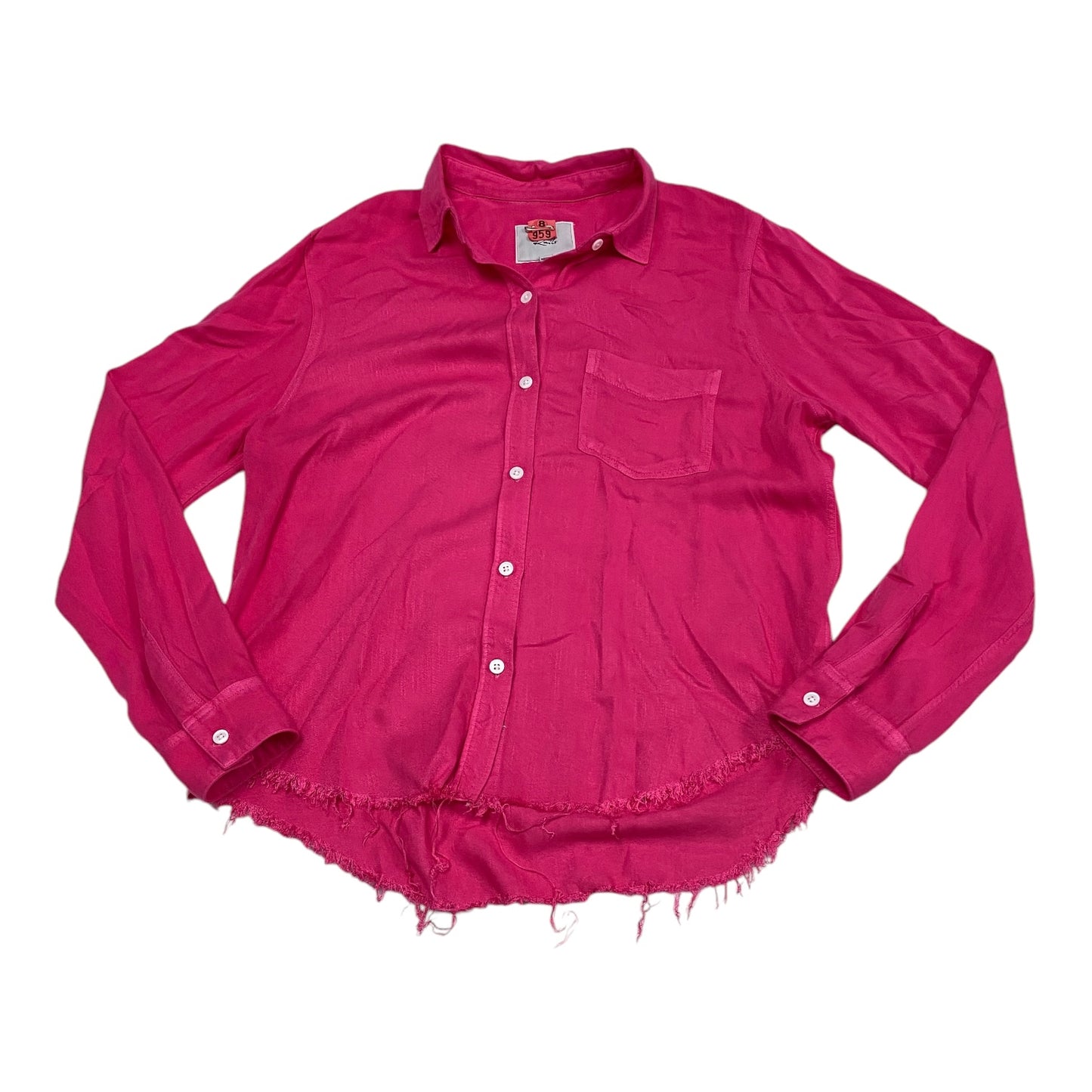 Top Long Sleeve By Rails In Pink, Size: S