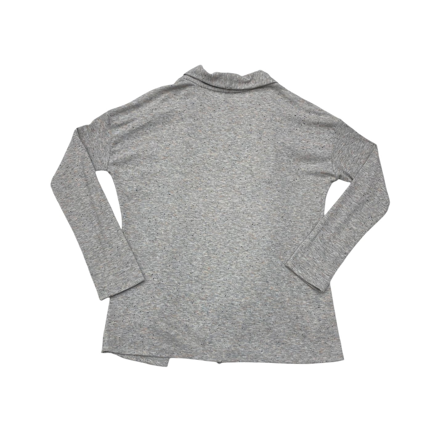 Sweater Cardigan By Nic + Zoe In Grey, Size: M