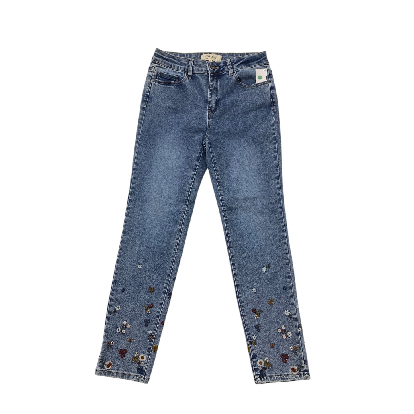 Jeans Skinny By Charlie B In Blue Denim, Size: 6