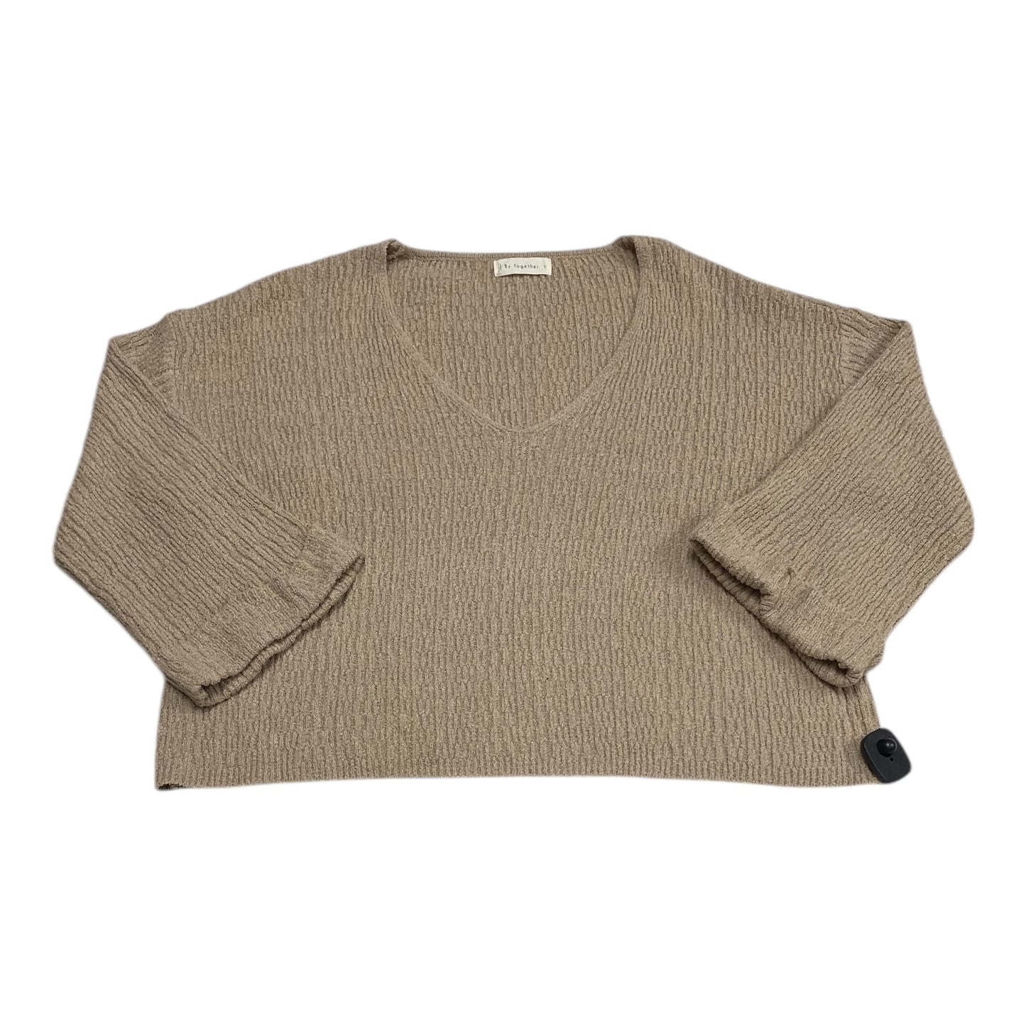 Sweater By By Together In Taupe, Size: S