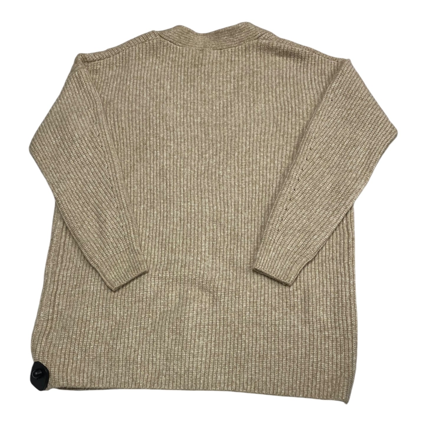 Sweater Cardigan By H&m In Brown, Size: M