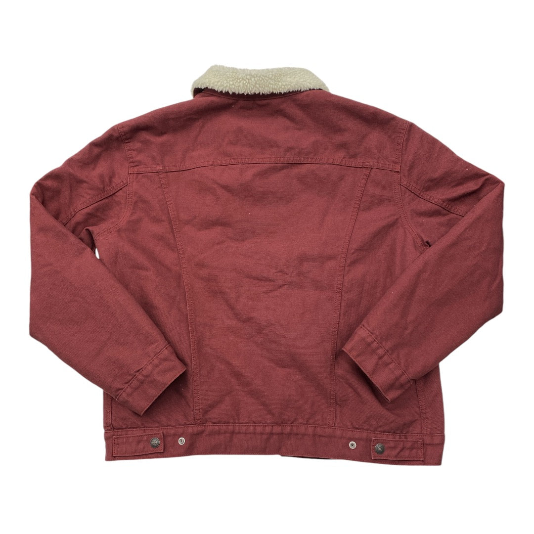 Jacket Utility By Levis In Red, Size: L