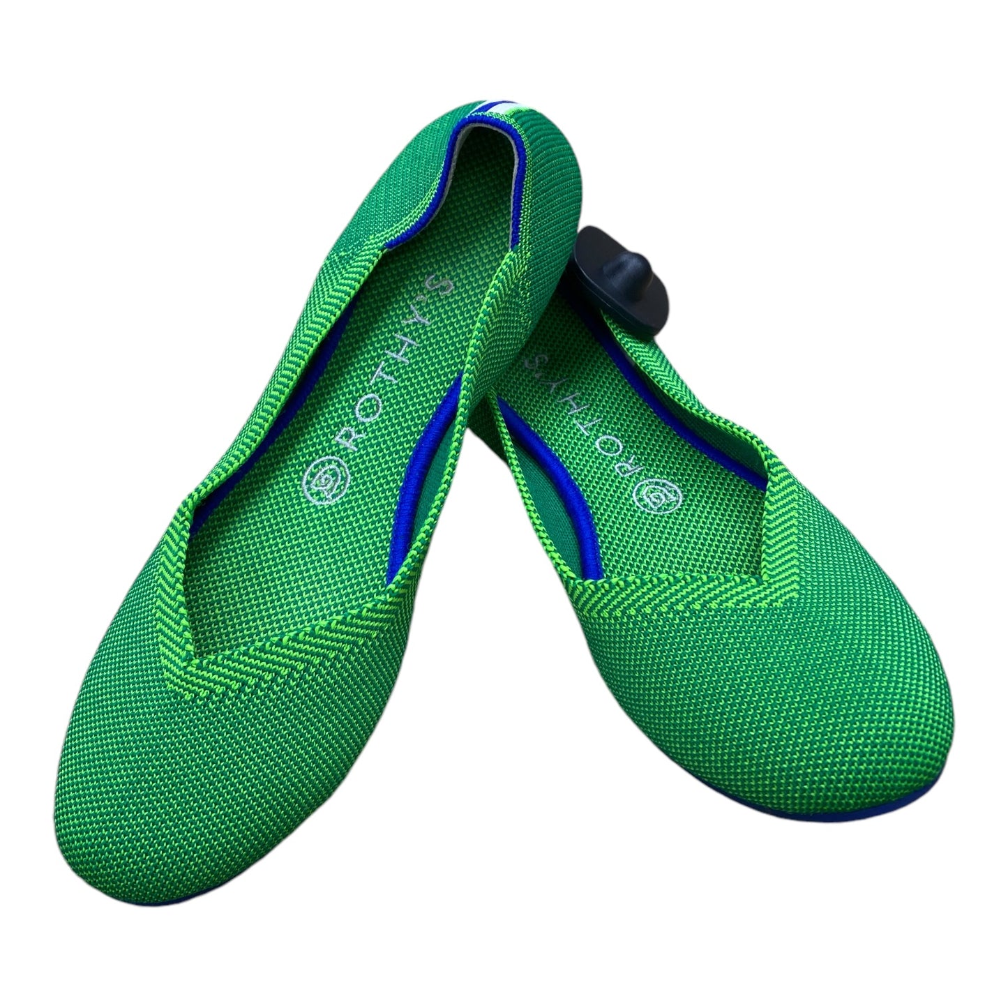 Shoes Designer By Rothys In Blue & Green, Size: 7.5