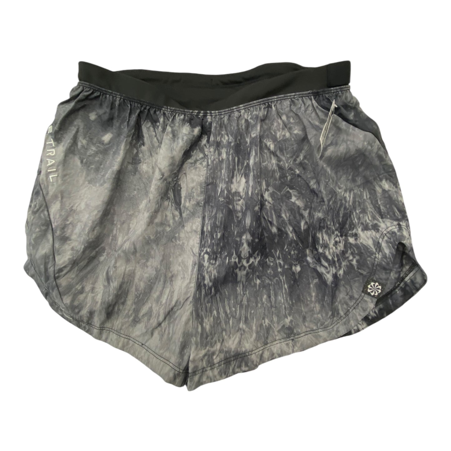 Athletic Shorts By Nike In Black & Grey, Size: M