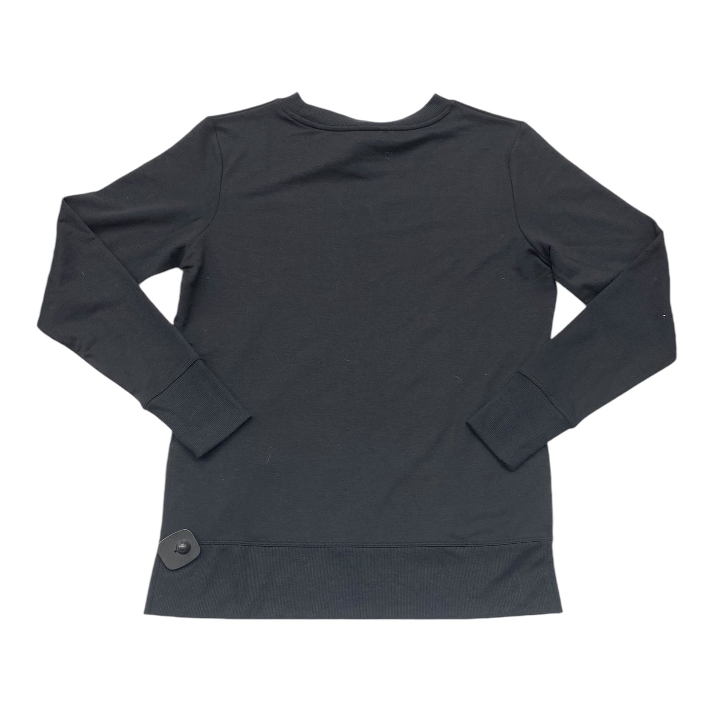 Athletic Top Long Sleeve Collar By Mpg In Black, Size: M