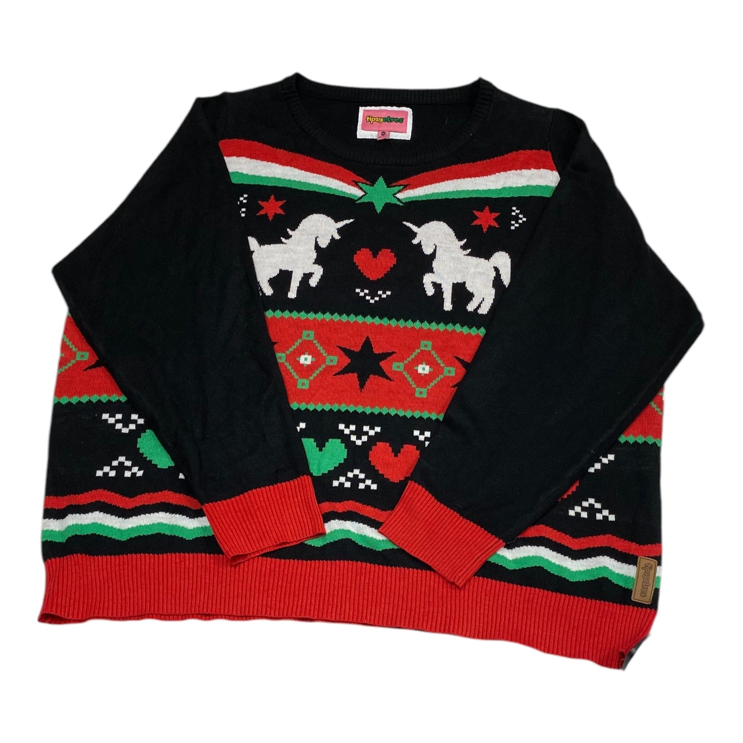 Sweater By TIPSY ELVES In Multi-colored, Size: 1x