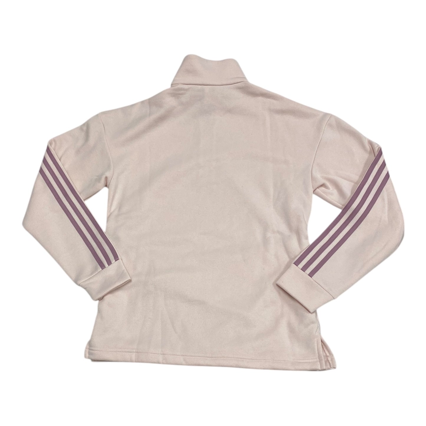 Athletic Sweatshirt Collar By Adidas In Pink & Purple, Size: Xs