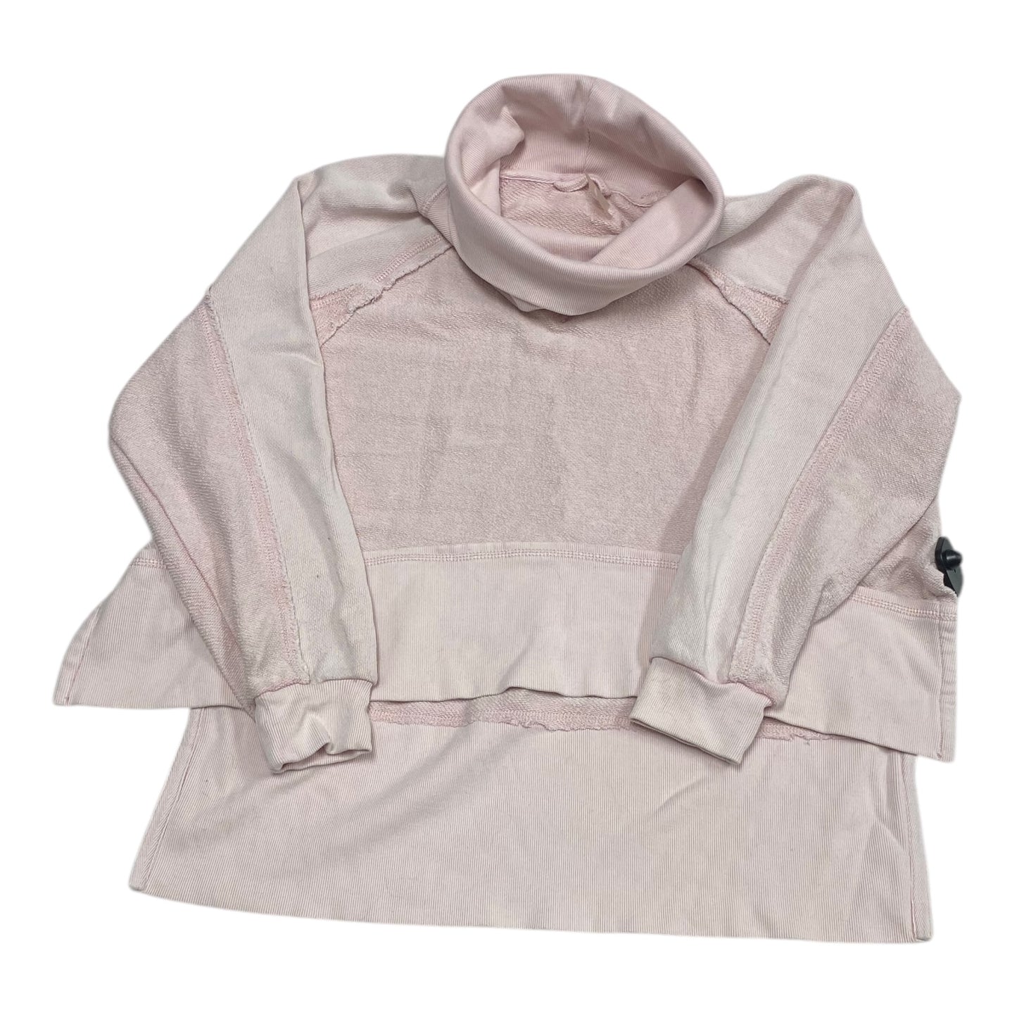 Top Long Sleeve By Free People In Pink, Size: M