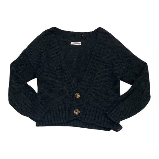 Sweater Cardigan By Anthropologie In Black, Size: Xs