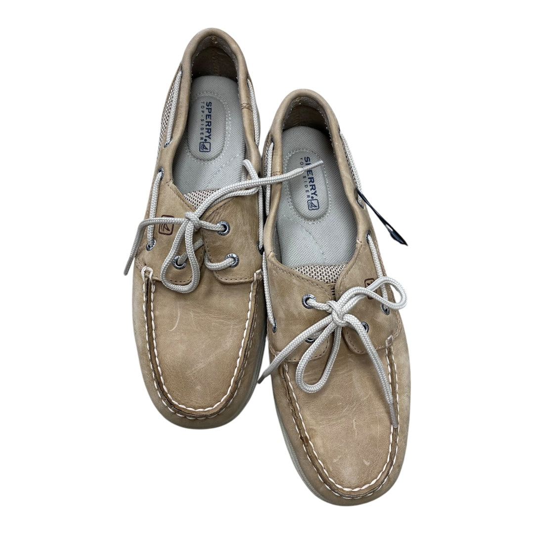 Shoes Flats By Sperry In Tan, Size: 8.5