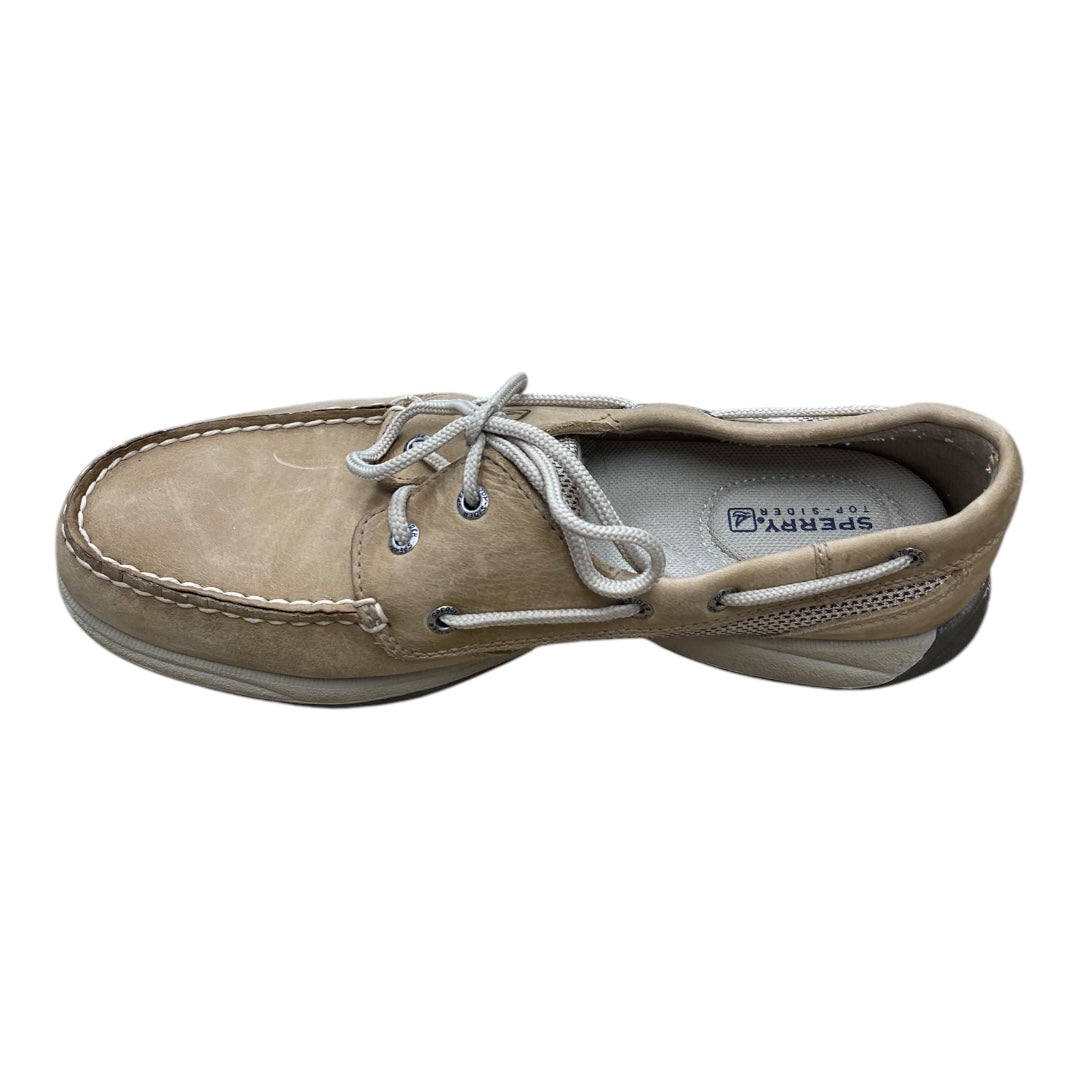 Shoes Flats By Sperry In Tan, Size: 8.5