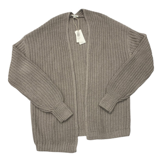 Sweater Cardigan By Z Supply In Taupe, Size: M