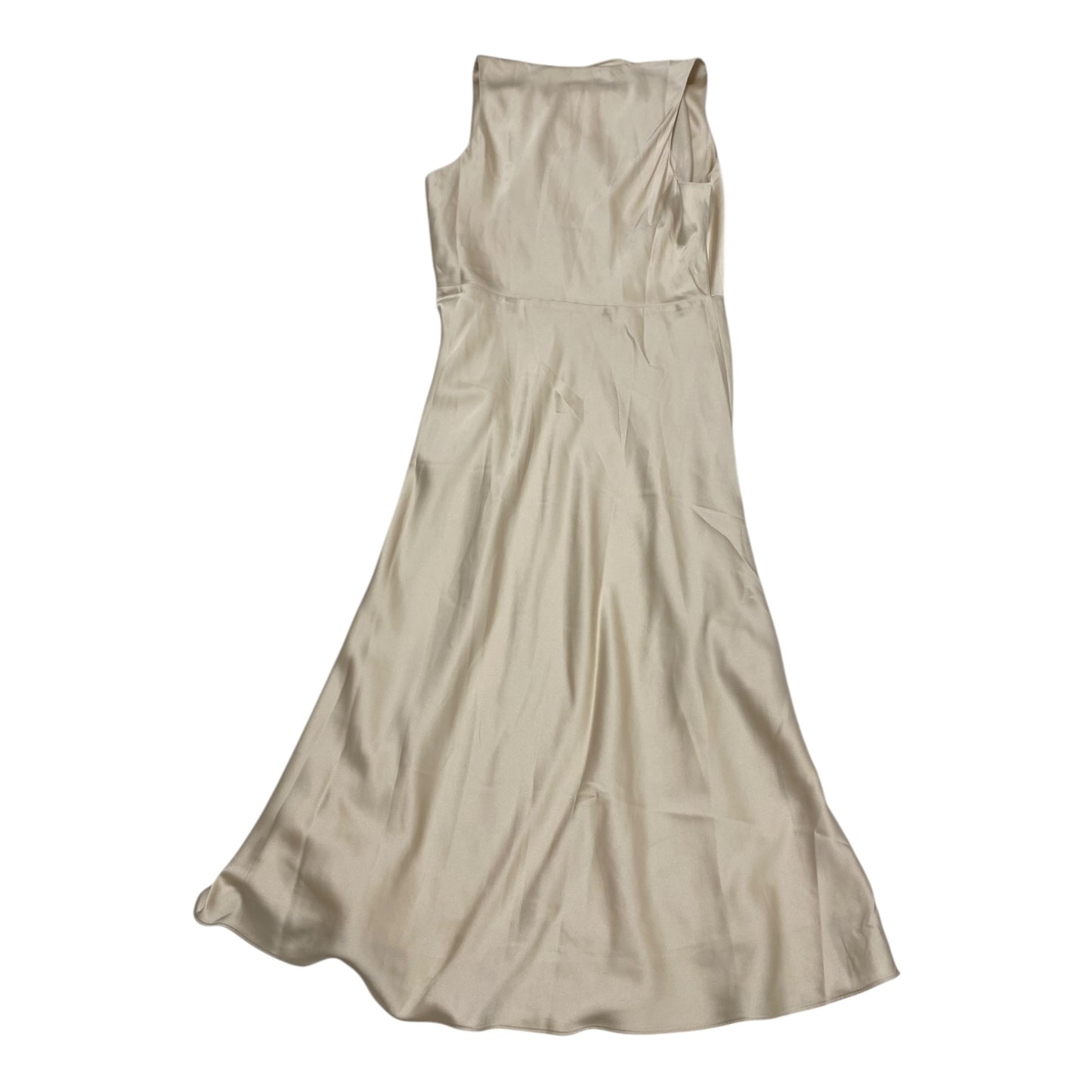 Dress Party Midi By Banana Republic In Gold, Size: 12