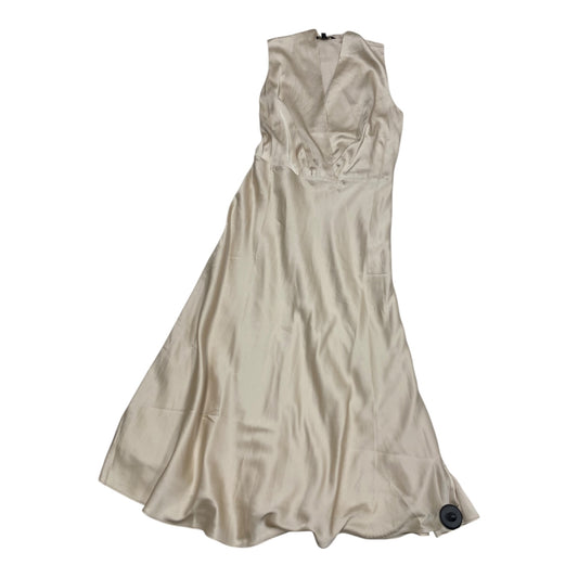 Dress Party Midi By Banana Republic In Gold, Size: 12