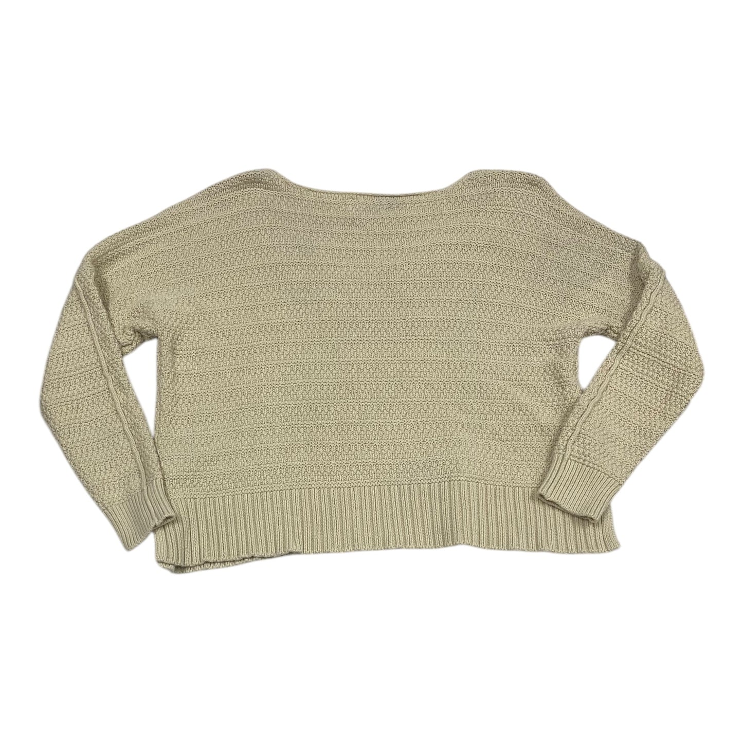 Sweater By Lucky Brand In Cream, Size: M