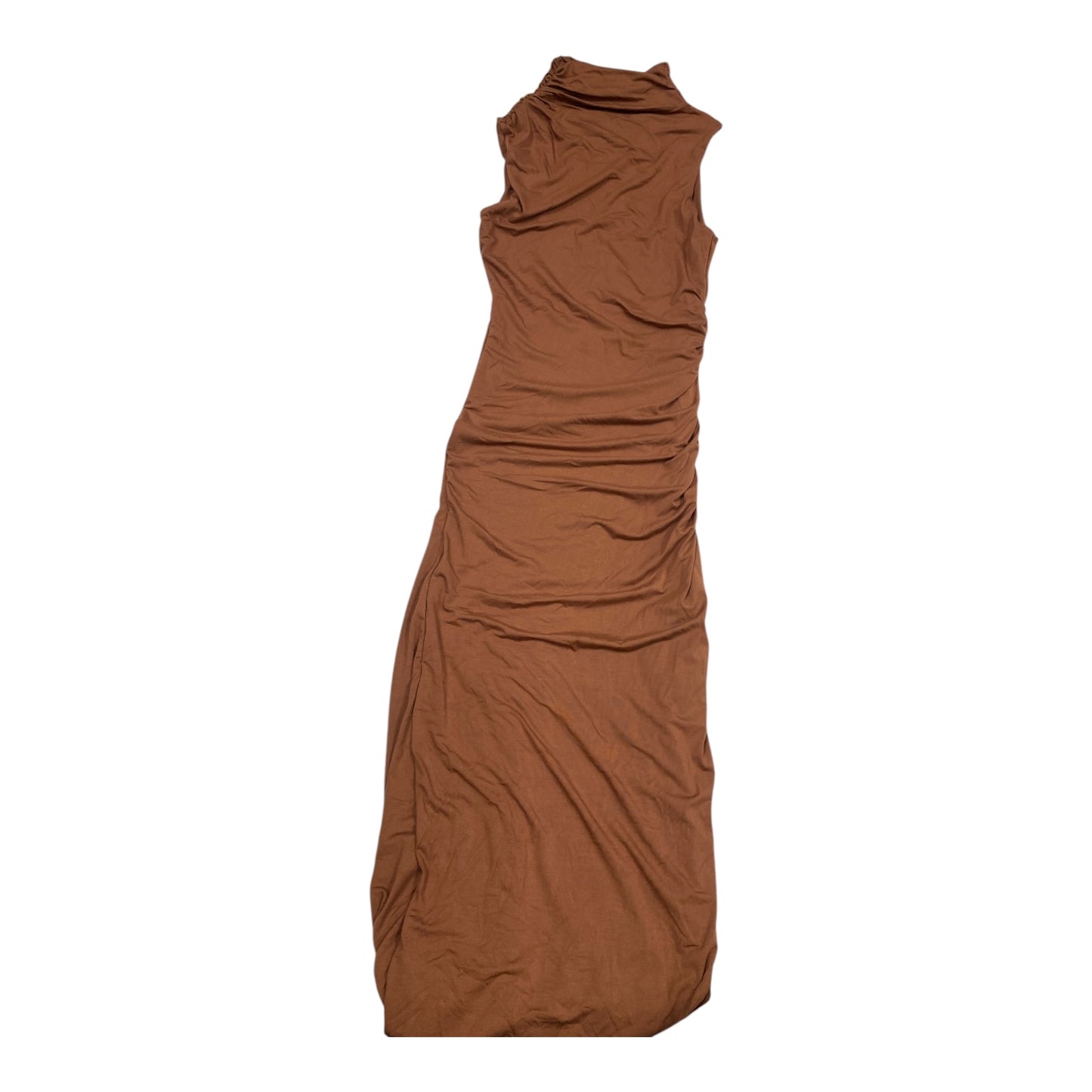 Dress Casual Maxi By LALAVON In Brown, Size: M