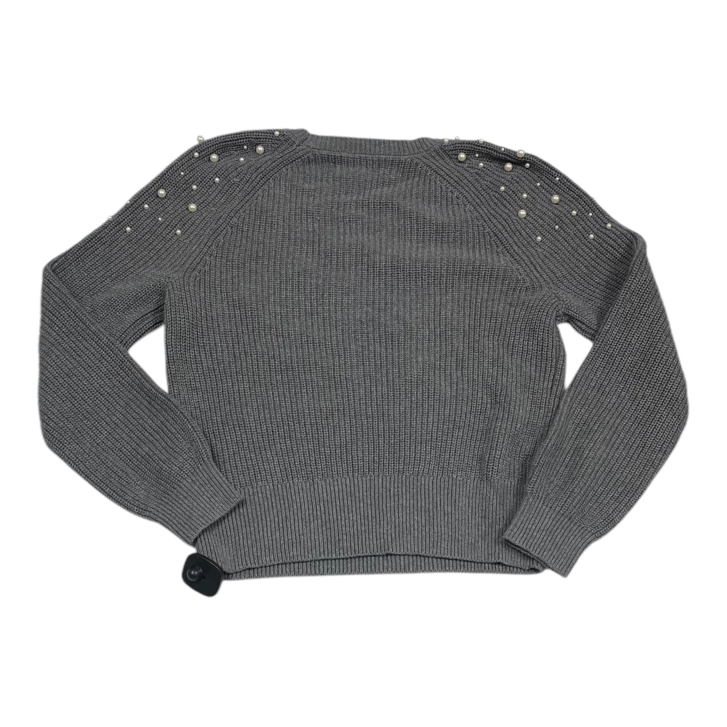 Sweater By Loft In Grey, Size: M