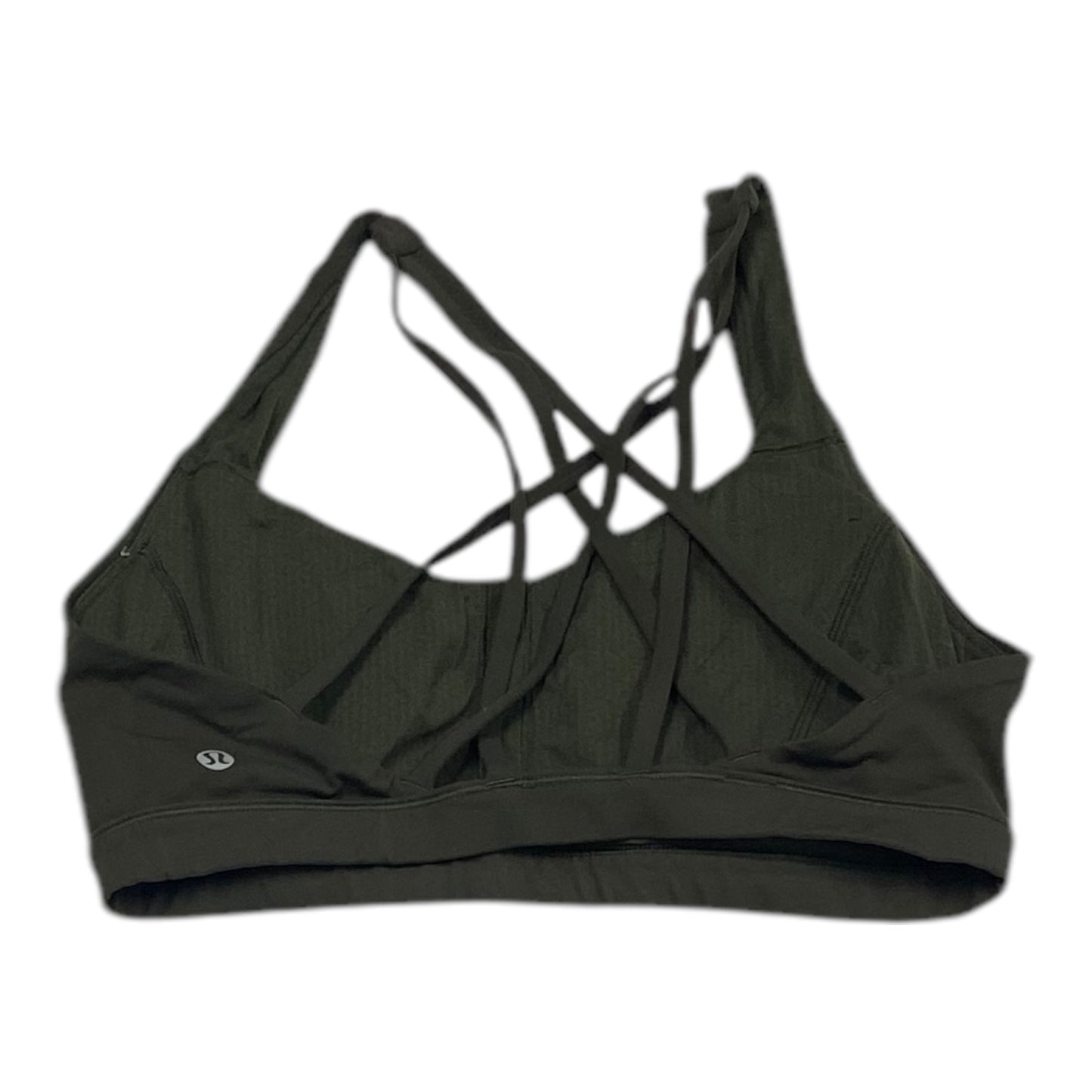 Athletic Bra By Lululemon In Green, Size: 8