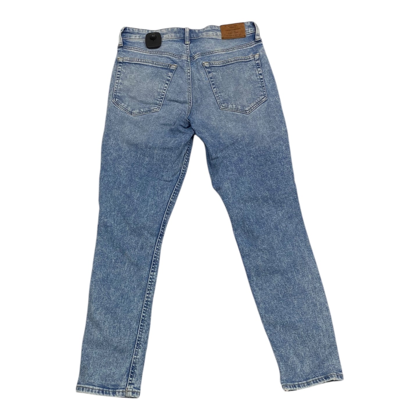 Jeans Skinny By Lucky Brand In Blue Denim, Size: 4