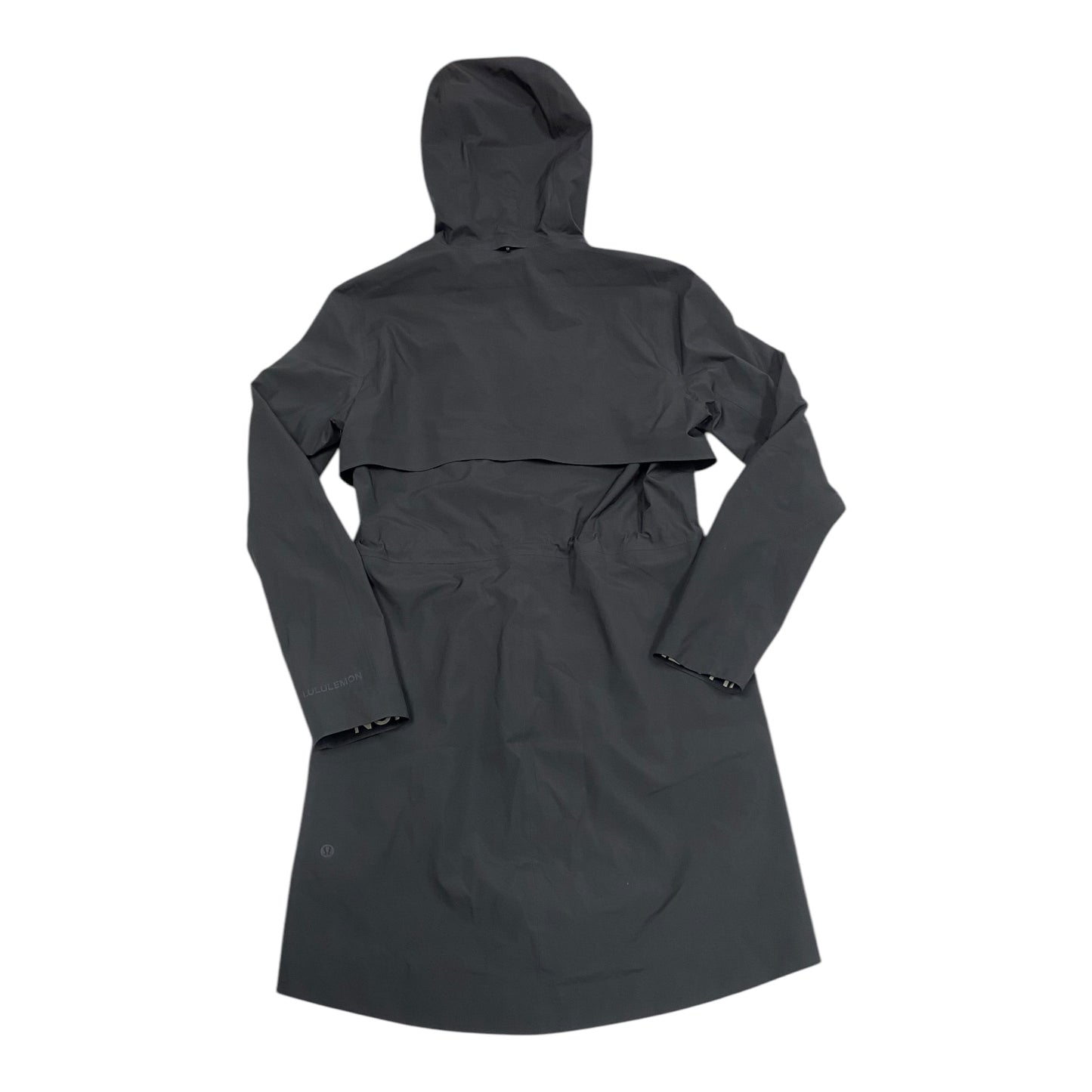 Coat Raincoat By Lululemon In Black, Size: 4