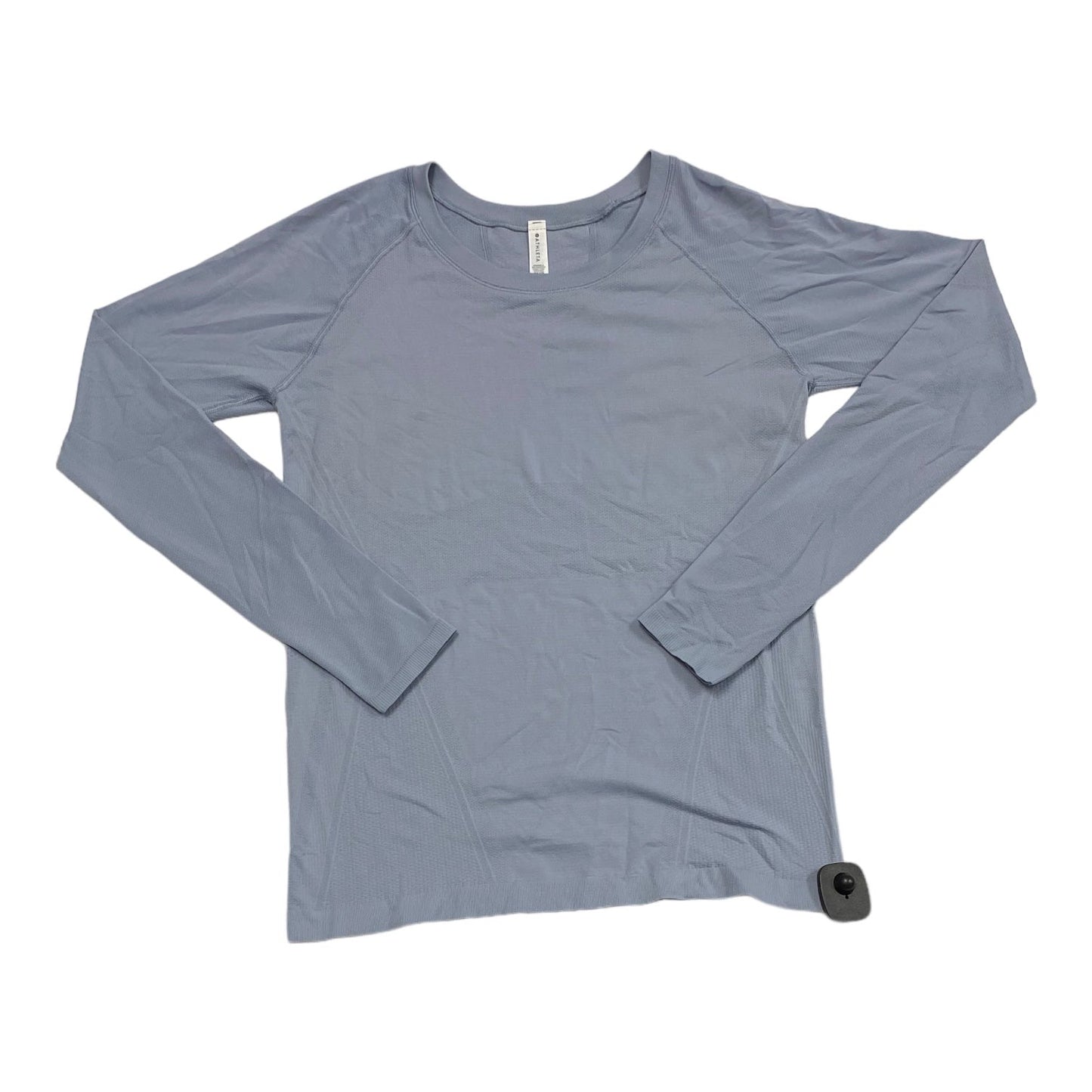 Athletic Top Long Sleeve Collar By Athleta In Blue, Size: L