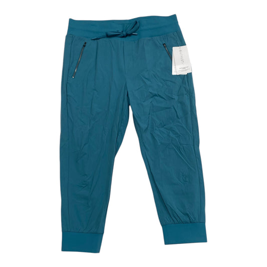 Athletic Pants By Athleta In Teal, Size: 14