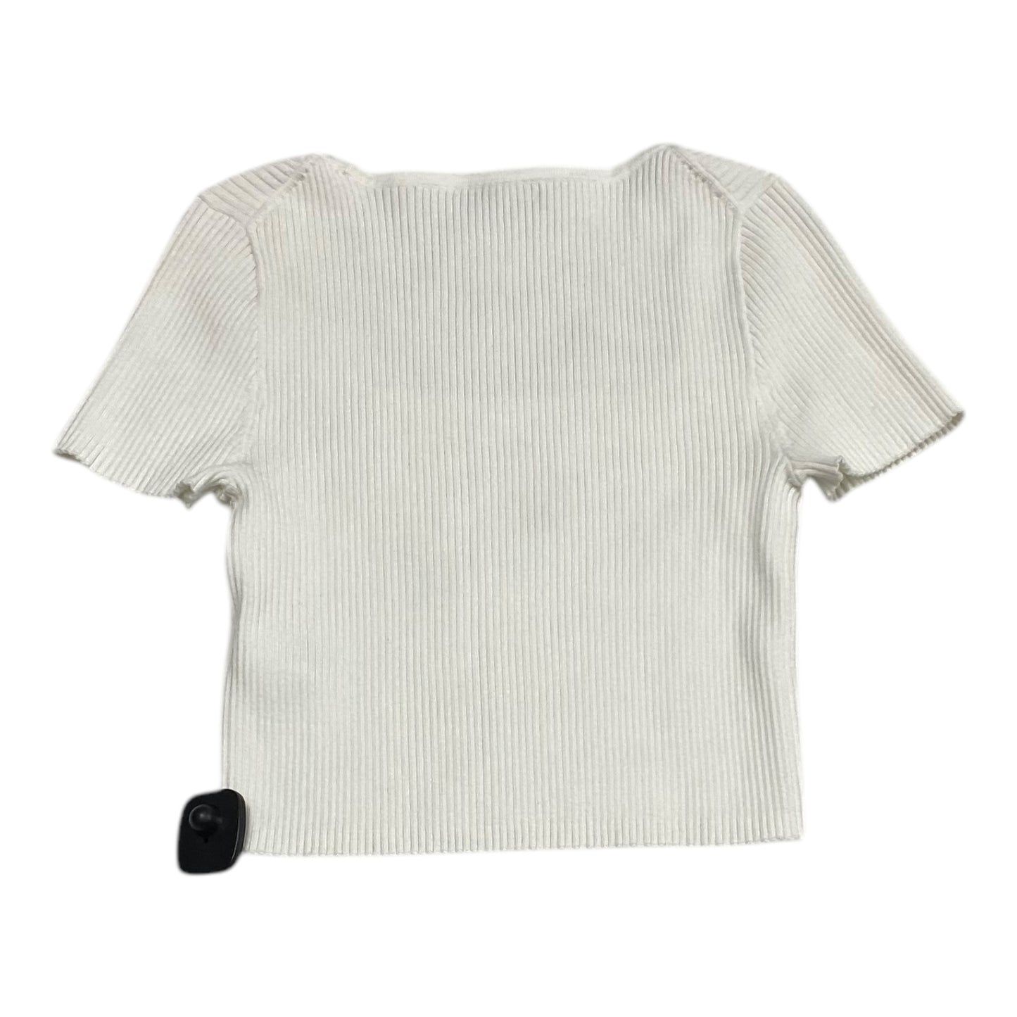 Top Short Sleeve By Madewell In White, Size: M