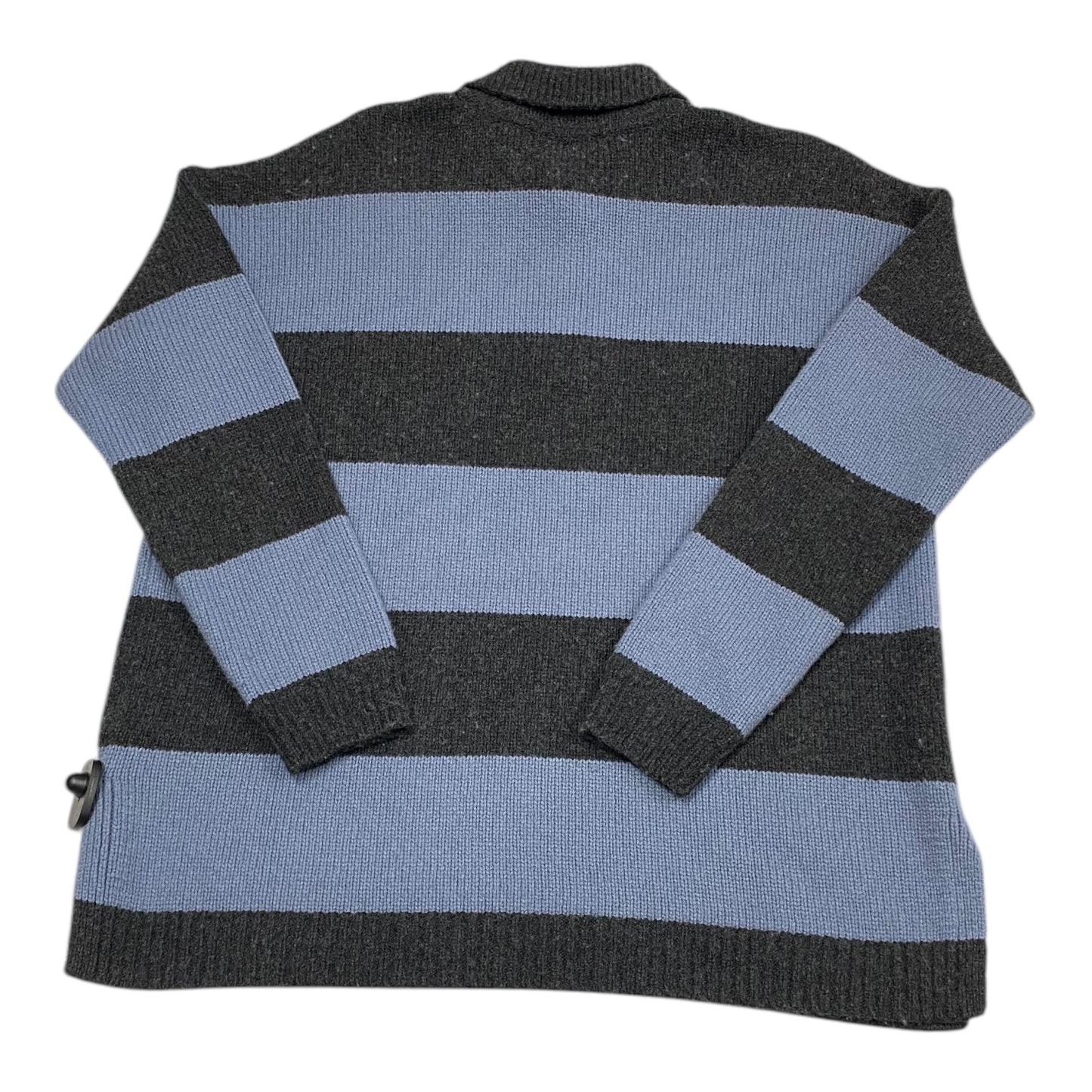 Sweater By Madewell In Blue & Grey, Size: L